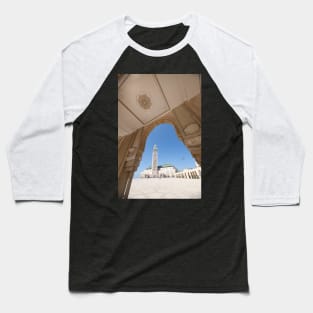 Hassan II Mosque Baseball T-Shirt